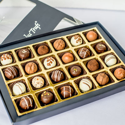 Belgian Style Pralines box of 24