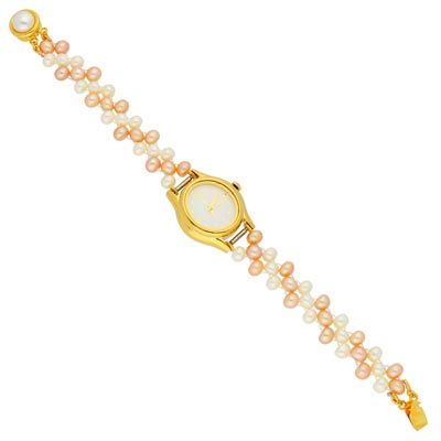 Joyous Pearl Wrist Watch