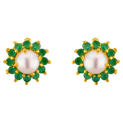 Green Earrings