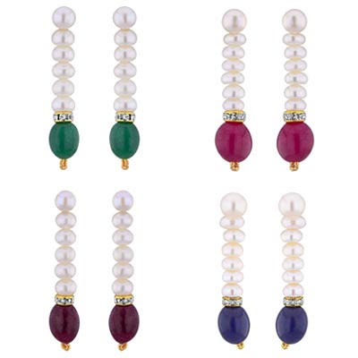 Inventive Fashion Pearl Earring Combo