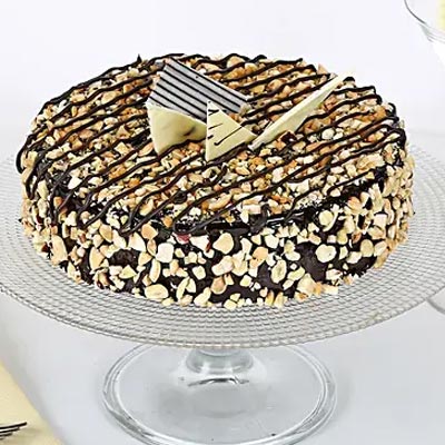 Order Butter Scotch 2 Tier Cake with Butter Crunches Online From Cake  Palace,Narkatiyaganj