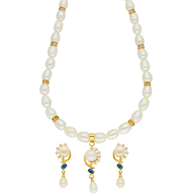 Brilliant Pearl Necklace