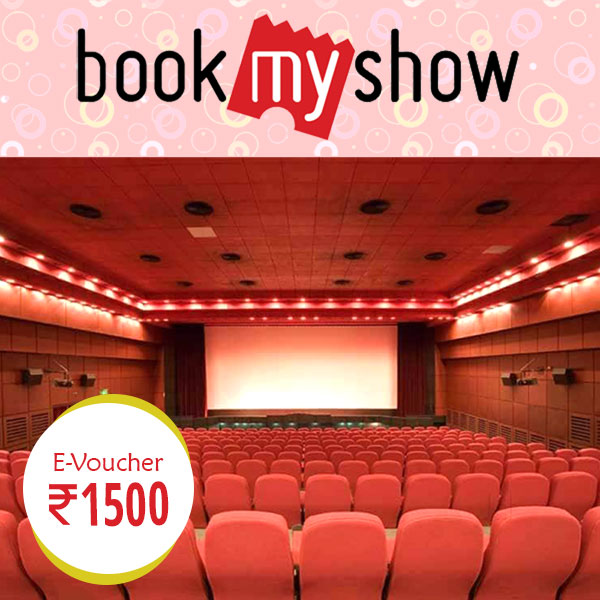 Book My Show E-Gift Coupon Rs.1500