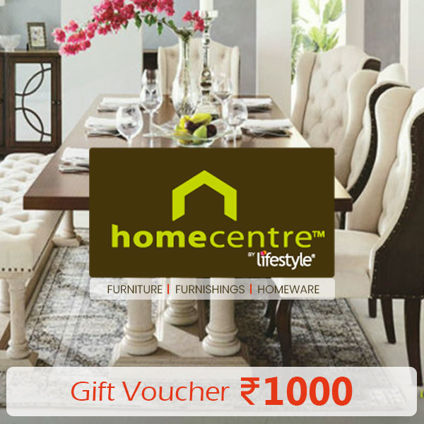 Homecentre E-Gift Worth Card Rs.1000