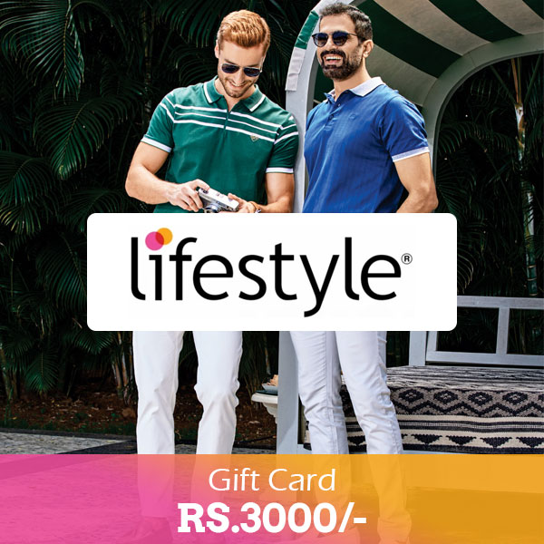 Lifestyle E-Gift Card Rs.3000