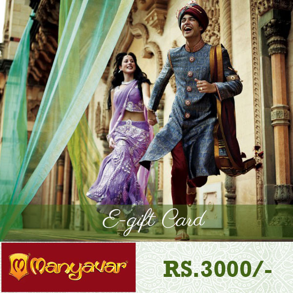 Manyavar E-Gift Shopping Card Rs.3000