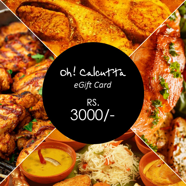 Oh Calcutta Gift Card Rs.3000