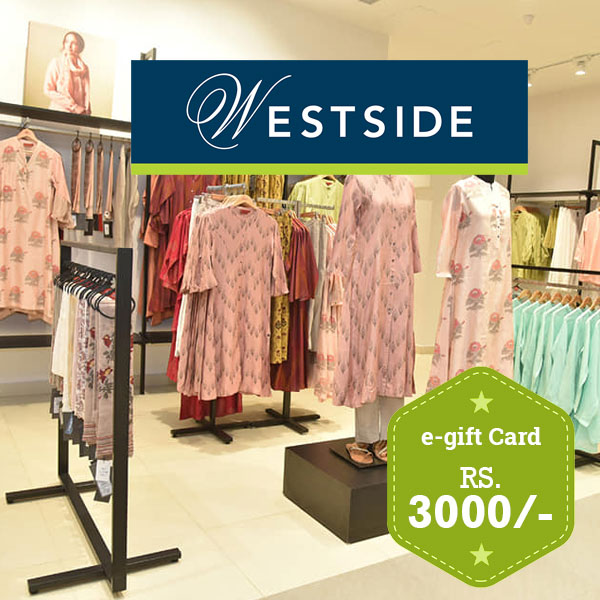 Westside E-Gift Shopping Card Rs.3000