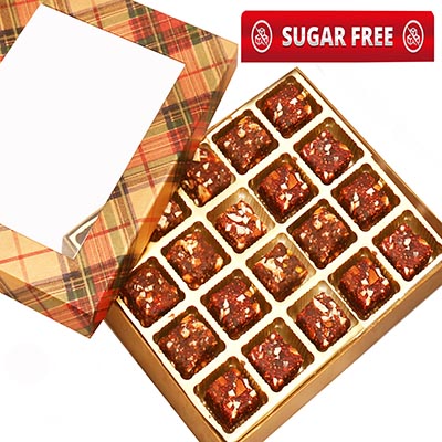 Golden Checks 20 pcs Sugarfree Dates and Figs Bites Box