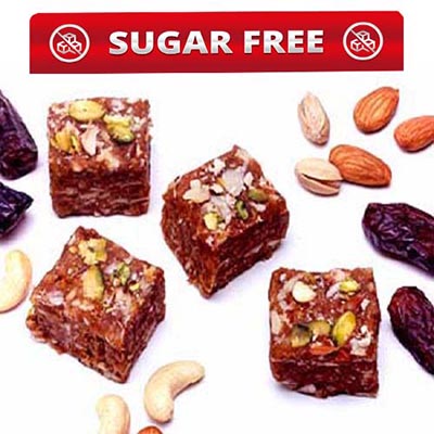 Sugarfree Khajur Barfi