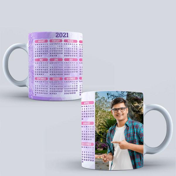 Calendar Photo Mug