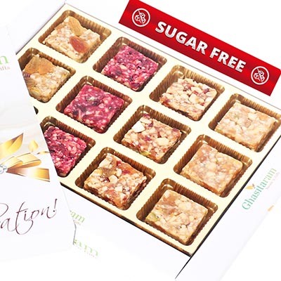 Natural Fruit Assorted Sugarfree Sweets 400 gms