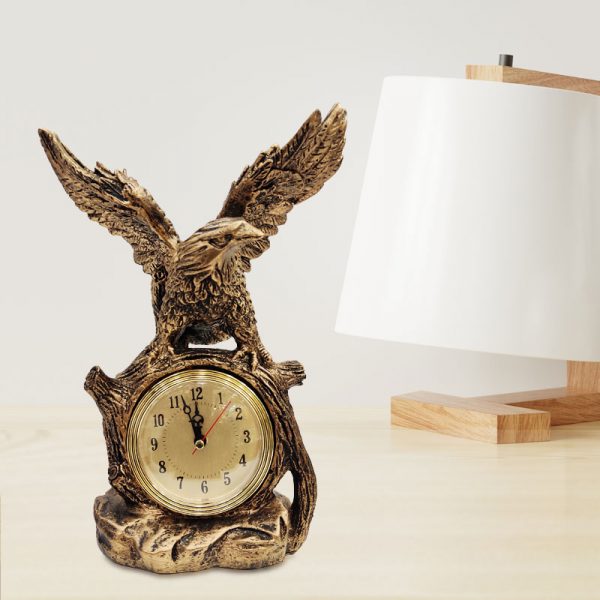 Eagle Clock Showpiece