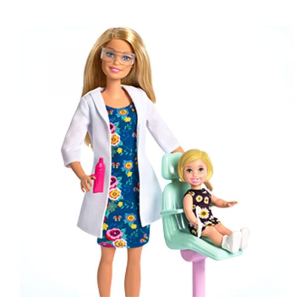 Dentist Barbie Doll & Playset