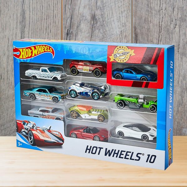 Hot Wheels 10 Car Set