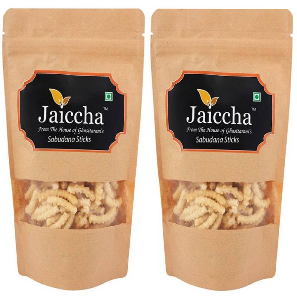 Sabudana Sticks 400 gms in Brown Paper Pouch