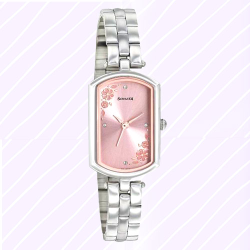 Rose Gold Sonata Ladies Watch