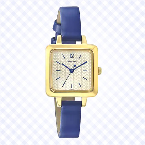 Splash Champagne Dial Analog Watch