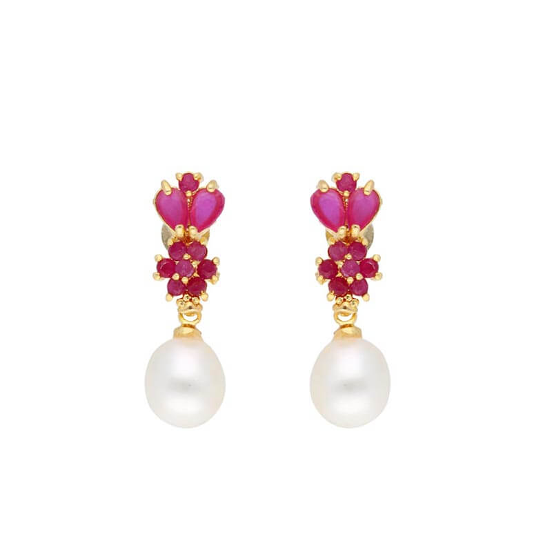 Gianna Pearl Earrings