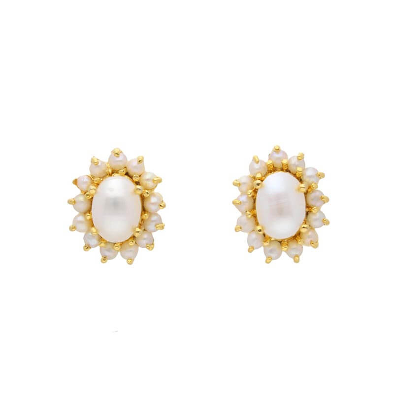 Shine Pearl Earrings