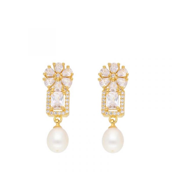 Babita Pearl Earrings