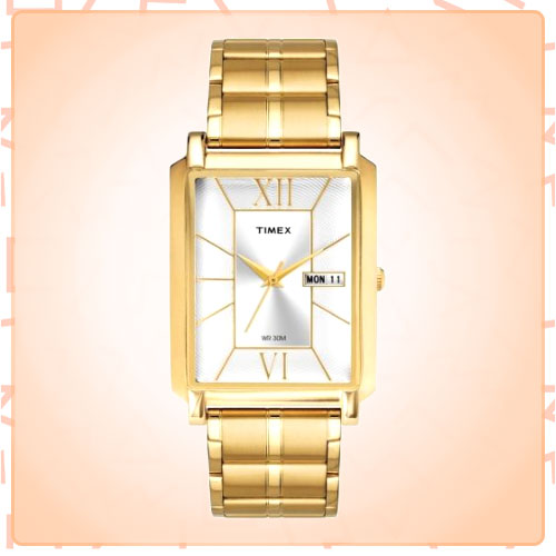 Bright Golden Timex Men’s Watch