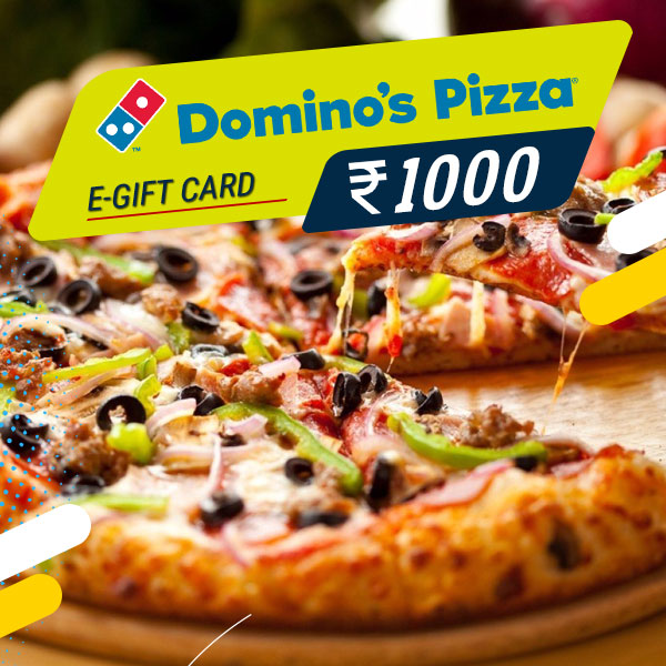 Domino’s E-Gift Coupon Rs.1000