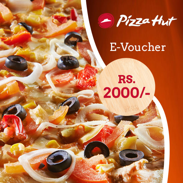 Pizza Hut E-Gift Coupon Rs.2000