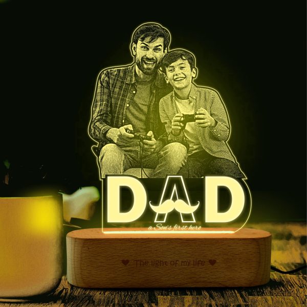 Best friend dad – Father’s day photo lamp