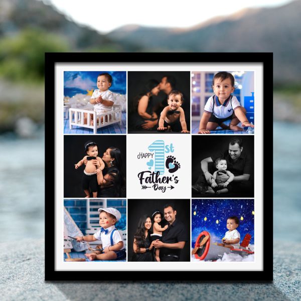 First Father’s Day Gift – Collage Photo Frame