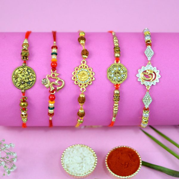 Everlasting Bond Rakhi Set of 5