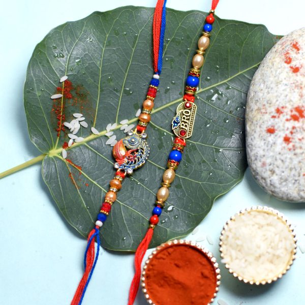 Exclusive Bro and Peacock Rakhi